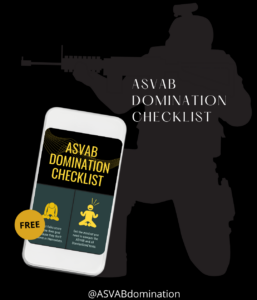 ASVAB Domination Checklist
